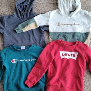 Lot Of 4 Toddler Boys Sweatshirts